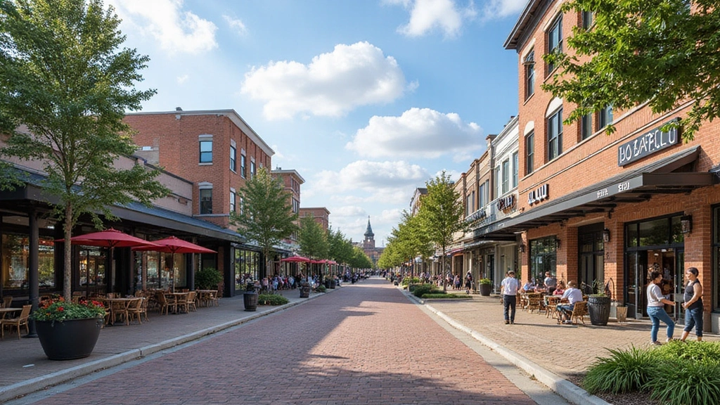 Columbia Place Phase 2, WA -
Local dining and shopping district in Columbia Place Phase 2 with restaurants l