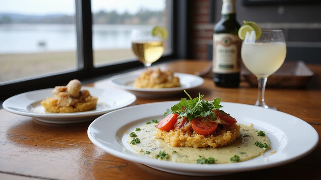 Columbia View, WA -
Upscale dining scene at LU LU Craft Bar + Kitchen or Anthony’s at Columbi