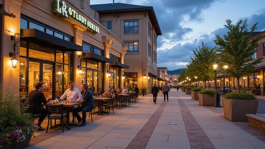 Crestview, WA -
Upscale dining and shopping area in Crestview Hills Town Center with restaurant