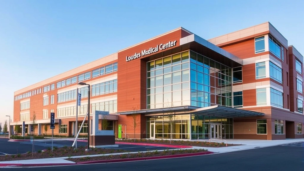 Doctors in Pasco -
Lourdes Medical Center Pasco with modern architecture and healthcare facility e