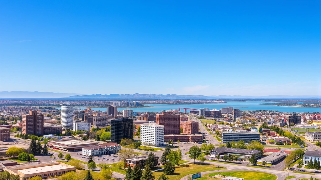 Transmission Repair in Richland -
Tri-Cities Richland Washington landscape with downtown buildings and Columbia R