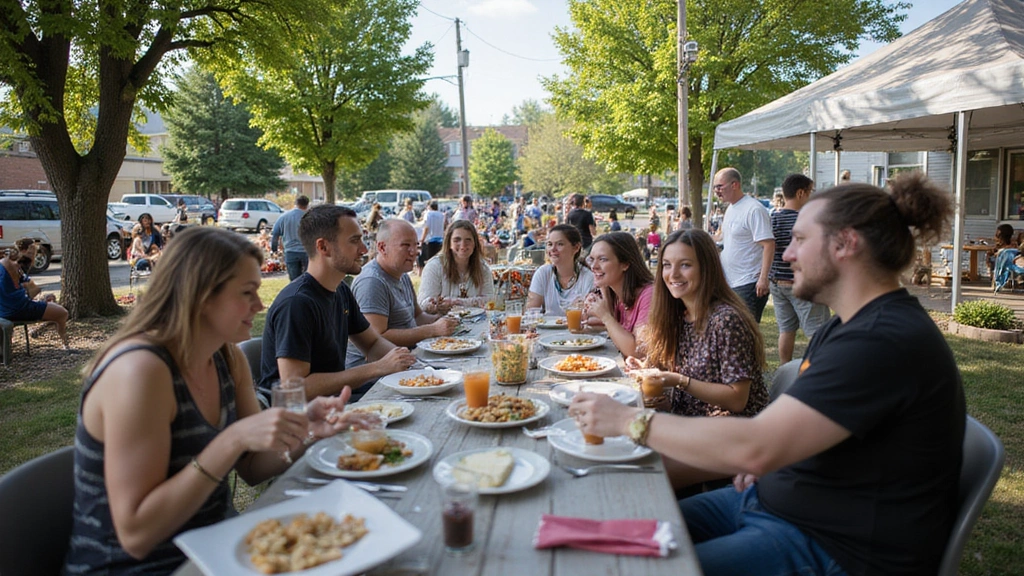 Nob Hill Addition, WA -
A community gathering or neighborhood event in Nob Hill Addition, Tri-Cities, s