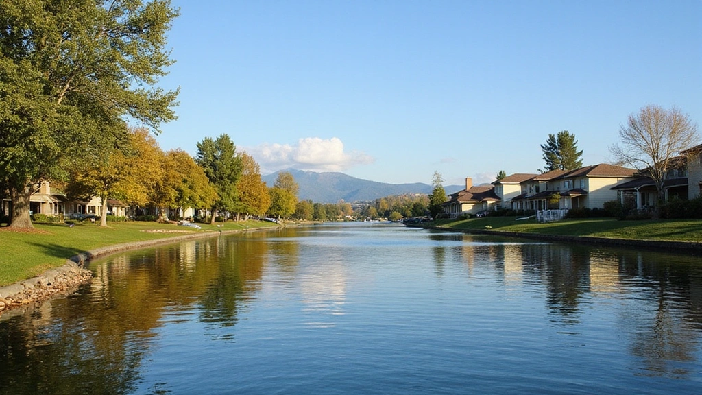 Southridge Townhome Estates, WA -
Scenic Columbia River landscape near the Tri-Cities region with water recreatio